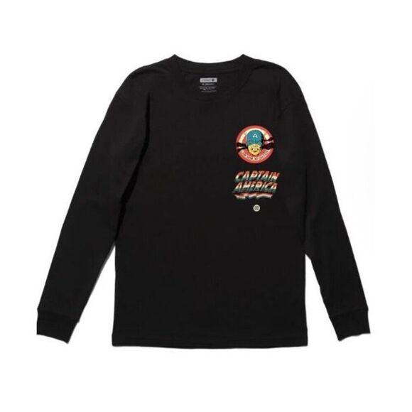 MARVEL X STANCE - NWOT Capt. America Stars & Stripes LS Tee. Mens M/Ladies L - Picture 3 of 16